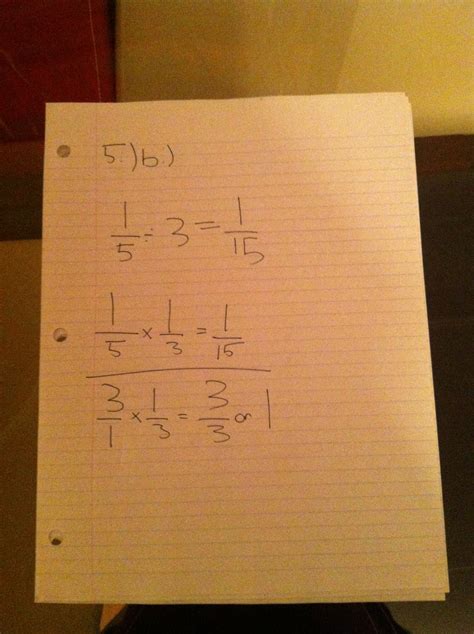 1 5 divided by 3 in fraction|1 third divided by 5.